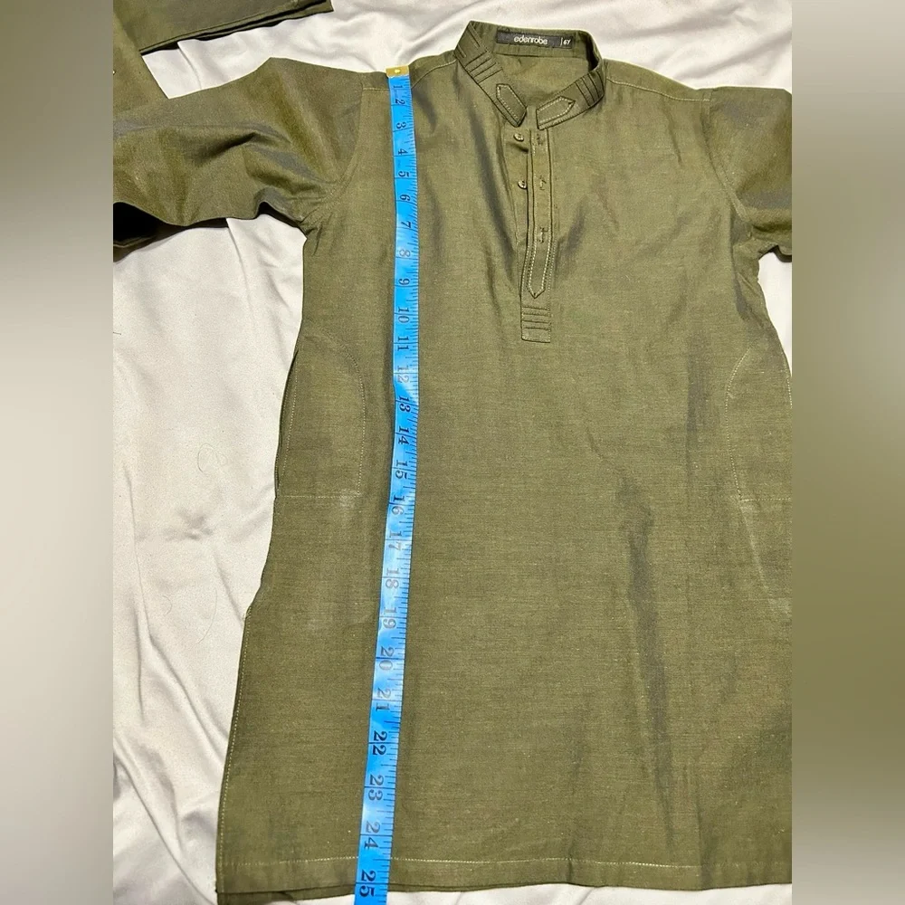Ededrobe Boys Green Waist Coat Suit - Picture 9 of 10